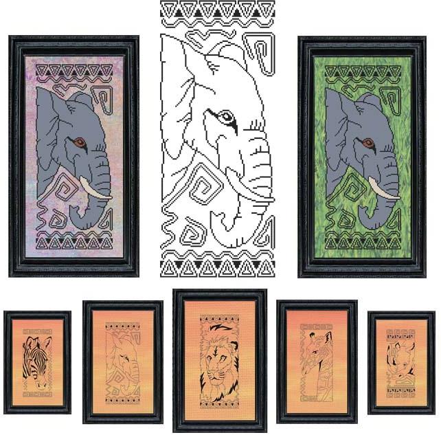 African Animals Series - ELEPHANT